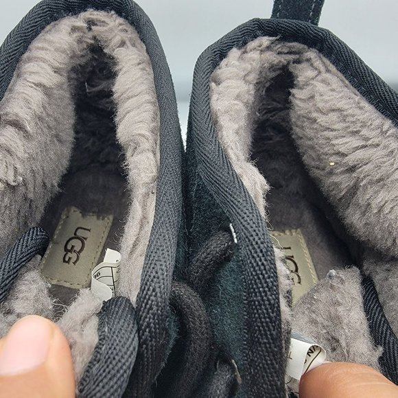 UGG Neumel Mens 11 Black Suede Chukka Boots Shoes Lined Walking Casual 3236 - Picture 11 of 15